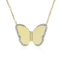 Collar en oro con Diamante limpio a lupa F (LUCENT DIAMONDS)