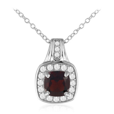 Collar en plata con Granate