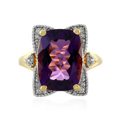 Anillo en plata con Amatista de Marruecos