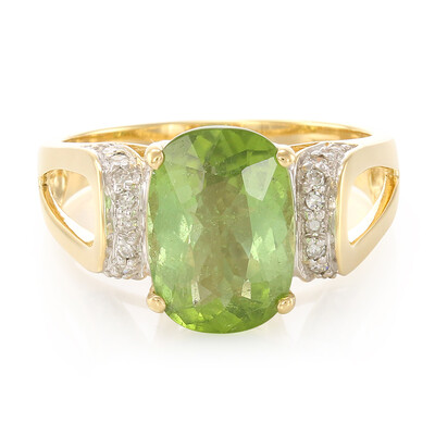 Anillo en oro con Turmalina Paraíba (AMAYANI)