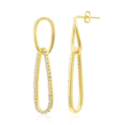 Pendientes en plata con Zircón