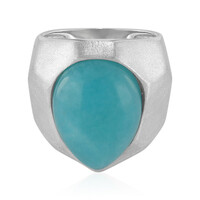Anillo en plata con Amazonita