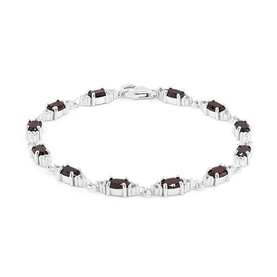 Brazalete en plata con Granate