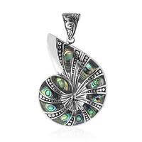 Colgante en plata con Concha de Abalone (Art of Nature)