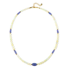 Collar en plata con Tanzanita