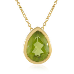 Collar en plata con Peridoto