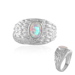 Anillo en plata con Ópalo Welo AAA (de Melo)