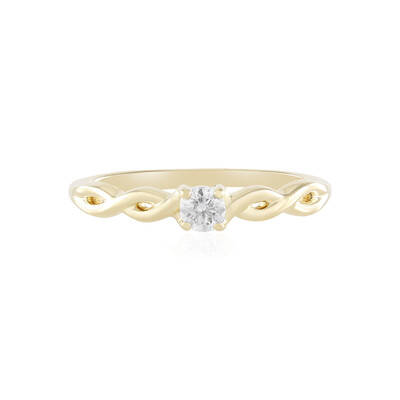Anillo en oro con Diamante IF (G)