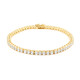 Brazalete en plata con Zircón