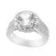 Anillo en plata con Danburita
