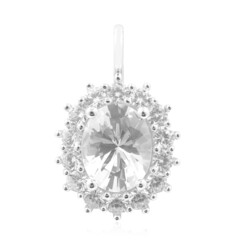 Colgante en plata con Danburita