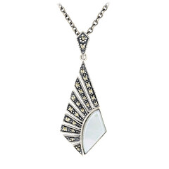 Collar en plata con Nácar