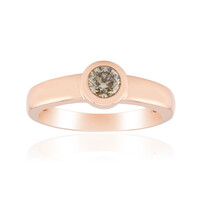 Anillo en oro con Diamante rosa de Francia de Argyle VS1