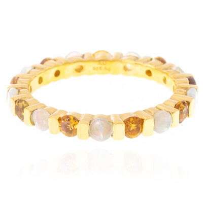 Anillo en plata con Ópalo de Welo
