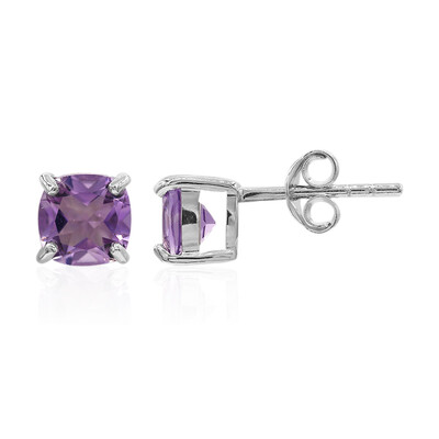 Pendientes en plata con Amatista