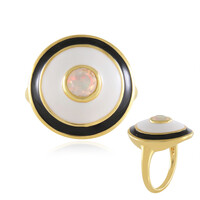 Anillo en plata con Ópalo de Welo