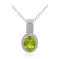 Collar en plata con Peridoto