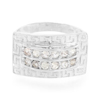 Anillo en plata con Turmalina
