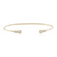 Brazalete en oro con I2 (G) Diamate (de Melo)