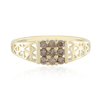 Anillo en oro con Diamante champán I2 (Ornaments by de Melo)