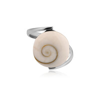 Anillo en plata con Ojo de Shiva (Bali Barong)