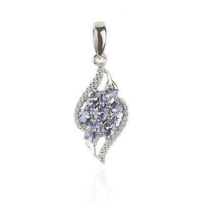 Colgante en plata con Tanzanita
