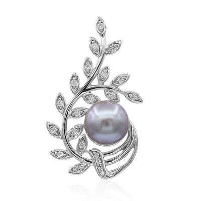Colgante en plata con Perla Freshwater (TPC)