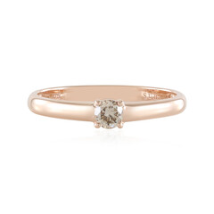 Anillo en oro con Diamante chocolate I1 (SUHANA)