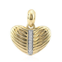 Colgante en plata con Diamante SI1 (G)