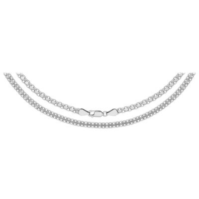 Cadena en plata