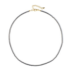 Collar en plata con Diamante plateados