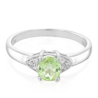 Anillo en plata con Turmalina Paraíba