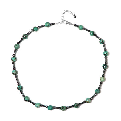 Collar en plata con Turquesa (Riya)