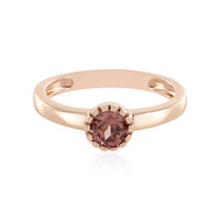 Anillo en plata con Zircón rosado