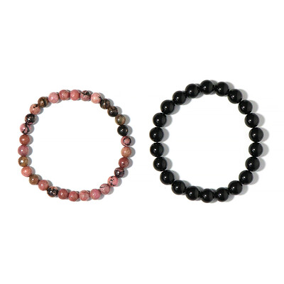 Brazalete con Turmalina negra