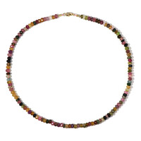 Collar en plata con Turmalina