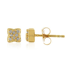 Pendientes en plata con Diamante I3 (H)