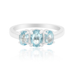 Anillo en plata con Zircón de Ratanak Kirí