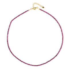 Collar en plata con Rubí de Mozambique