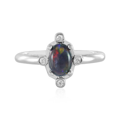 Anillo en plata con Ópalo de Mezezo