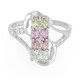 Anillo en plata con Turmalina cuprífera