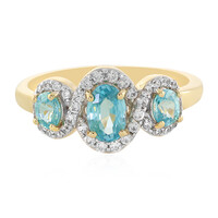 Anillo en oro con Zircón de Ratanak Kirí (La Revelle)
