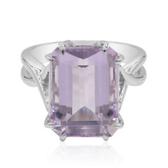 Anillo en plata con Amatista Rosa de Francia