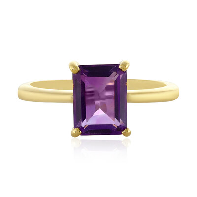 Anillo en plata con Amatista