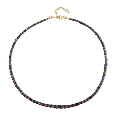 Collar en plata con Rubí de Madagascar