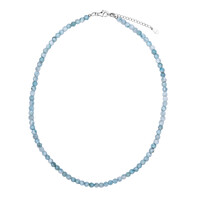 Collar en plata con Larimar
