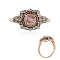 Anillo en oro con Morganita (Adela Gold)