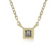 Collar en oro con Diamante SI2 (H)