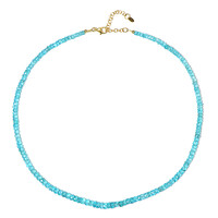 Collar en plata con Apatita azul