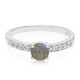 Anillo en plata con Espectrolita